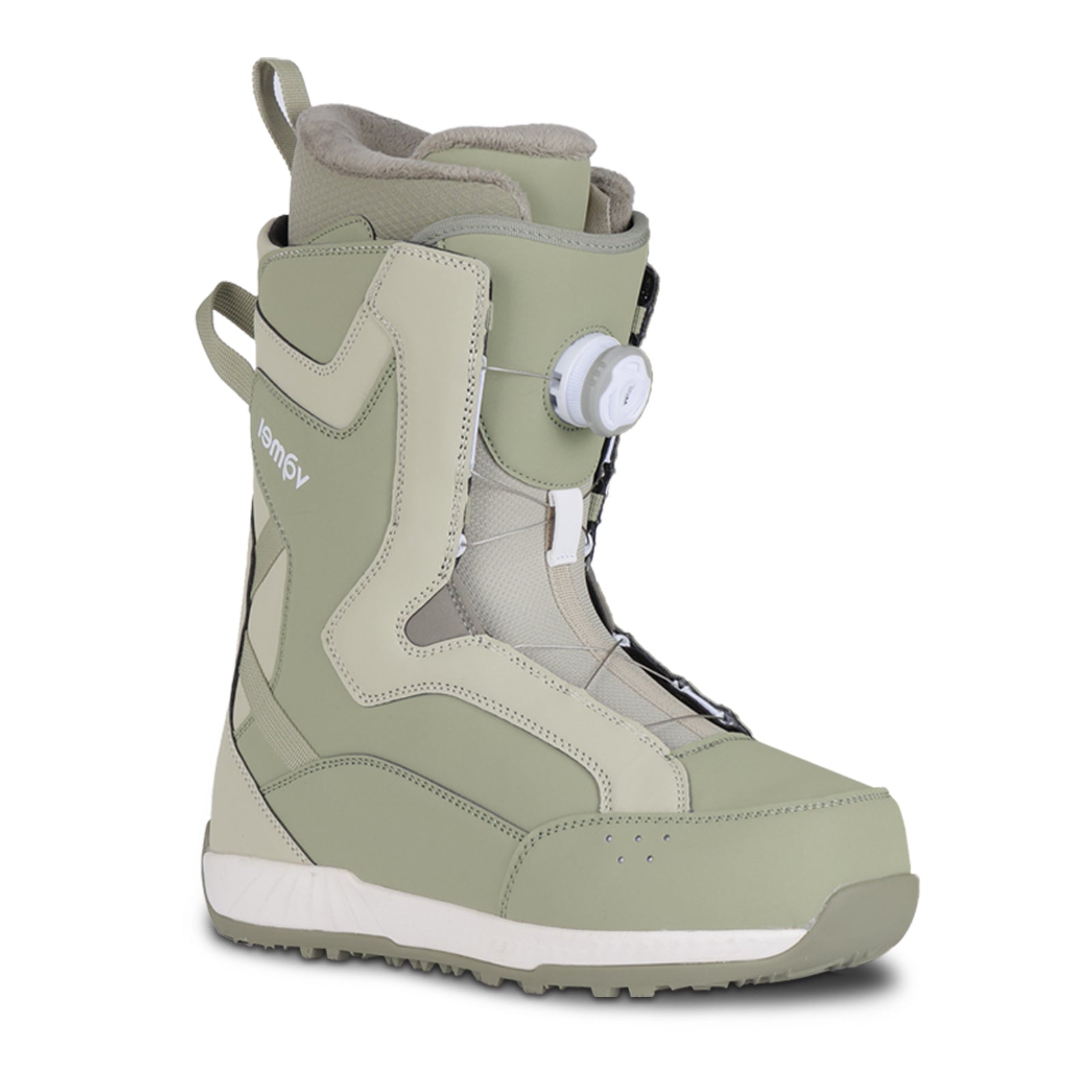 VAMEI Womens Mens Snowboard Boots Green