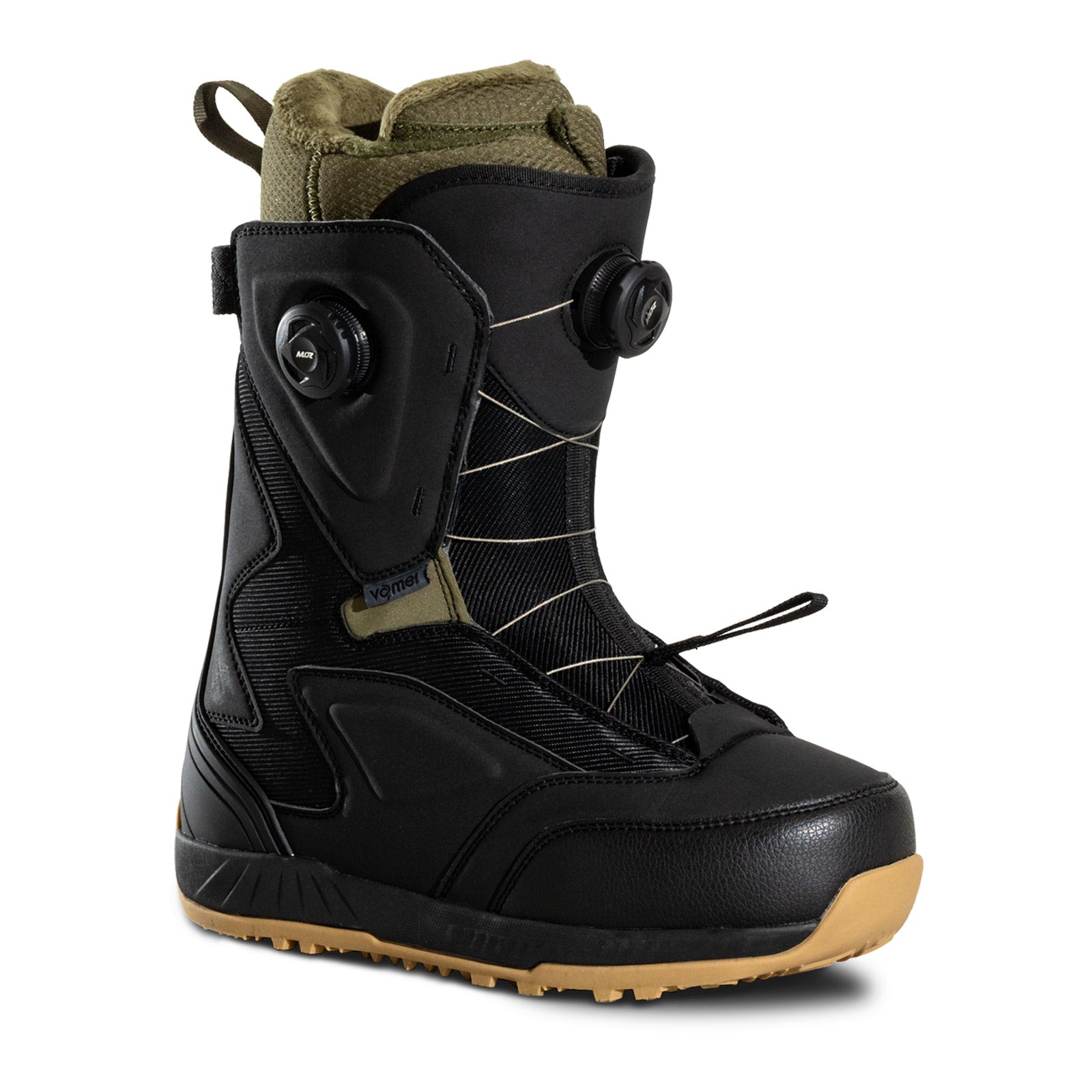 VAMEI Womens Mens Snowboard Boots Black Pro