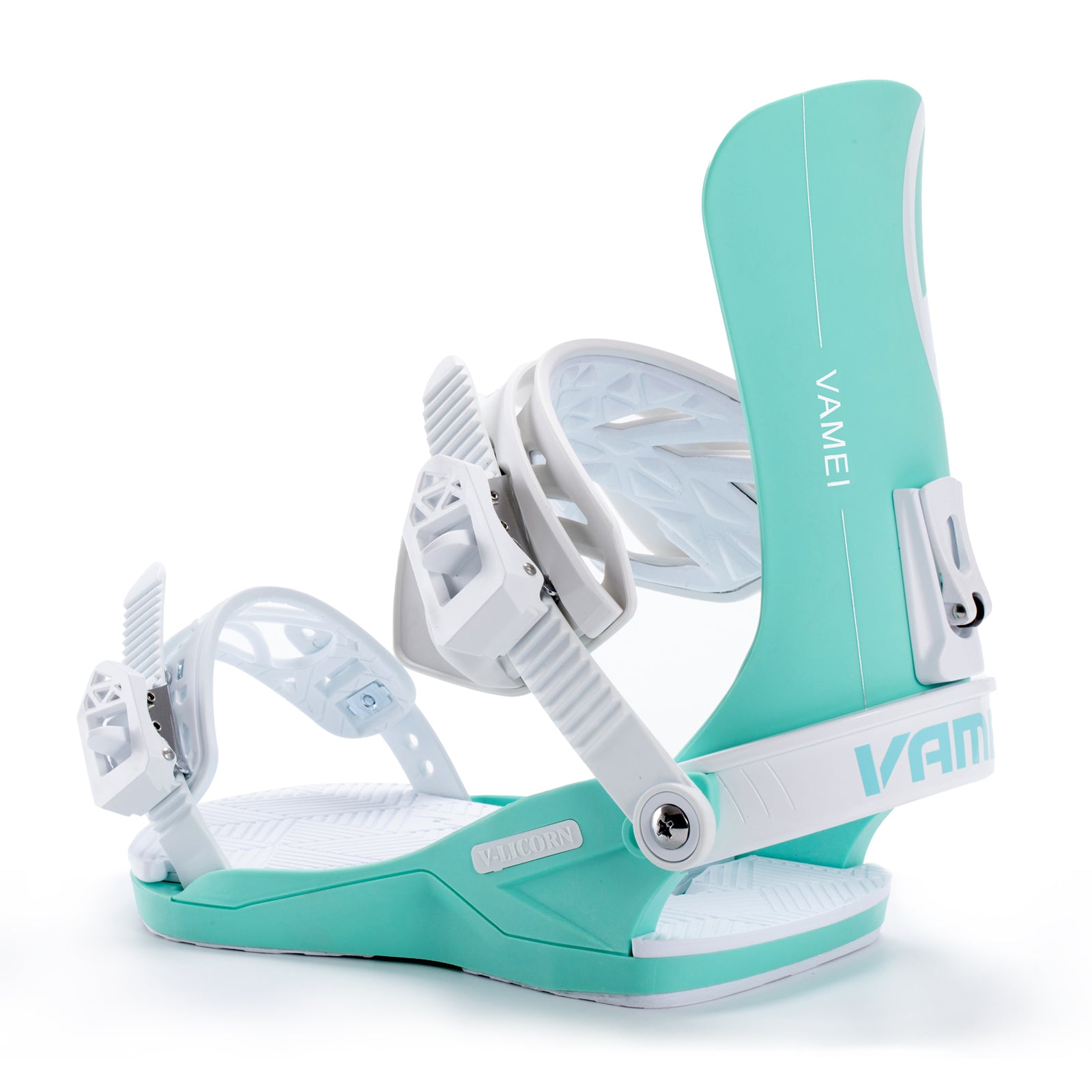 VAMEI Green Snowboard Bindings for Adults