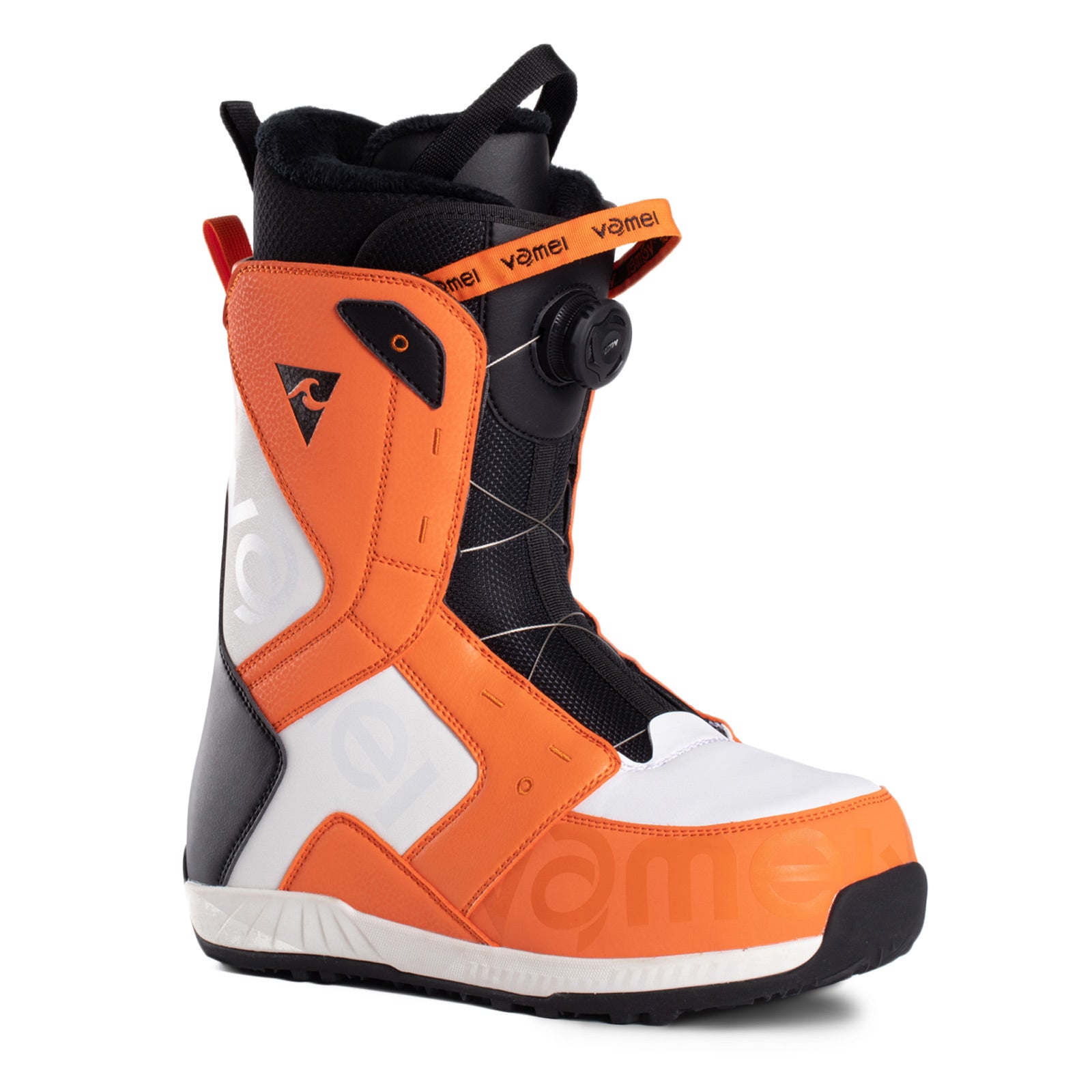 VAMEI Womens Mens Snowboard Boots Orange