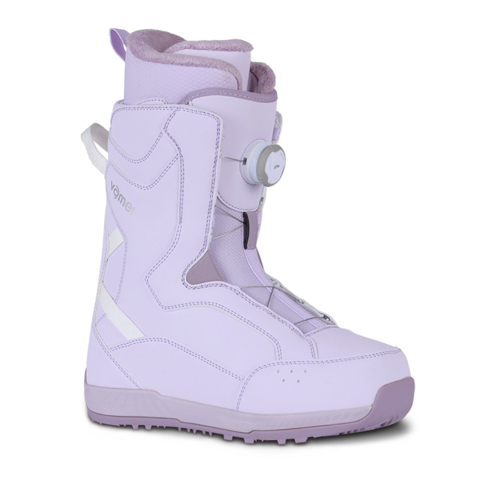 VAMEI Womens Mens Snowboard Boots Purple